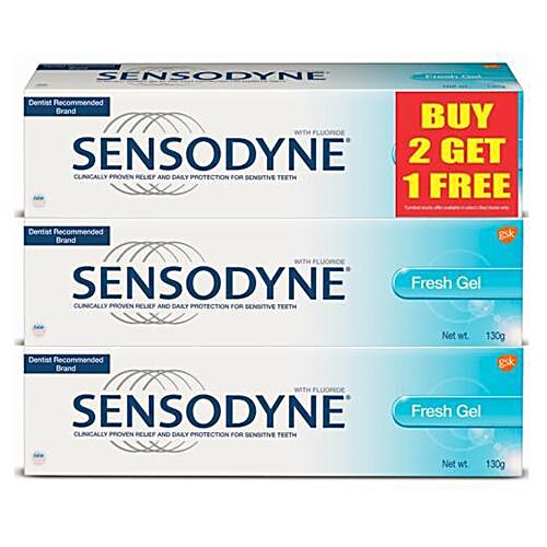 sensodyne fresh gel buy 2 get 1 free