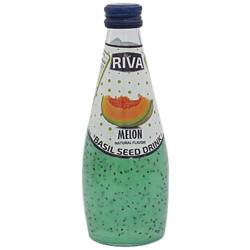 Buy Blue Riva Basil Seed Drink Melon 290 Ml Online At Best Price