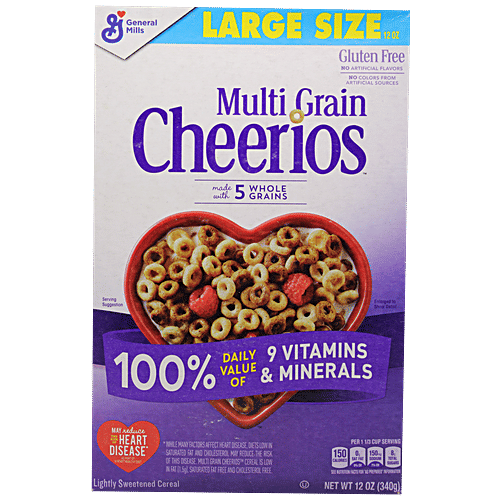 Buy General Mills Cereals - Multi Grain Cheerios 255 gm Online at Best ...