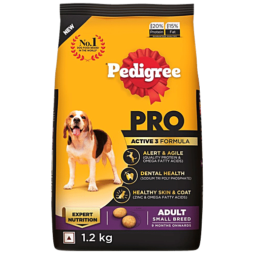 Pedigree active senior shop dry dog food