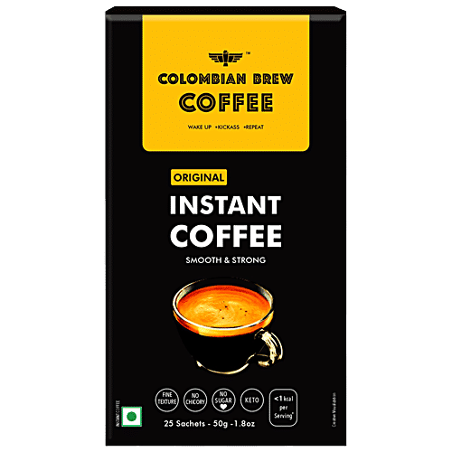 Buy Colombian Brew Coffee Original Instant Coffee Powder Smooth