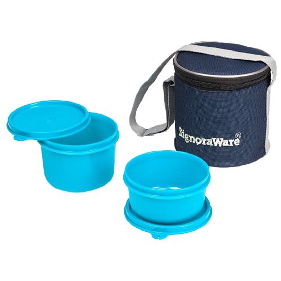 Buy Signoraware Executive Lunch Box - Small, T Blue Online at Best ...