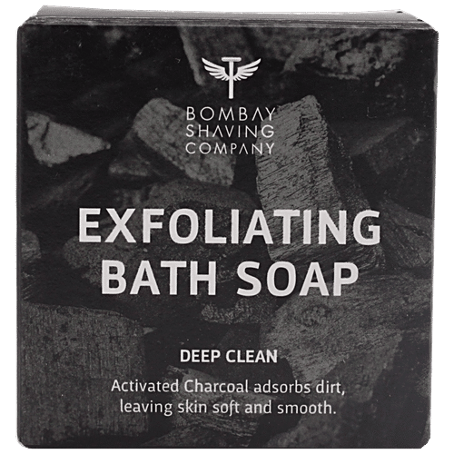 Buy Bombay Shaving Company Soap Deep Cleansing Bath Charcoal With ...