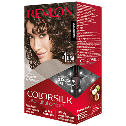 Revlon Hair Colour Dark Brown 3n Colorsilk 158 G