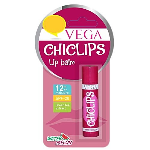 Buy Vega Chiclips Lip Balm - Watermelon, VLB-05 Online at ...