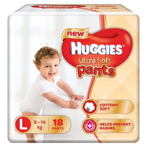 Buy Huggies Ultra Dry Nappy Pants Boys Size 4 (9-14 Kg) online at