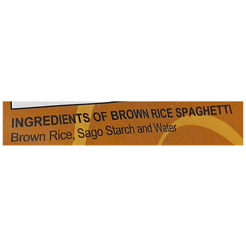 PEACOCK Rice Spaghetti - Brown Rice, 200 g  Gluten Free, Cholesterol Free