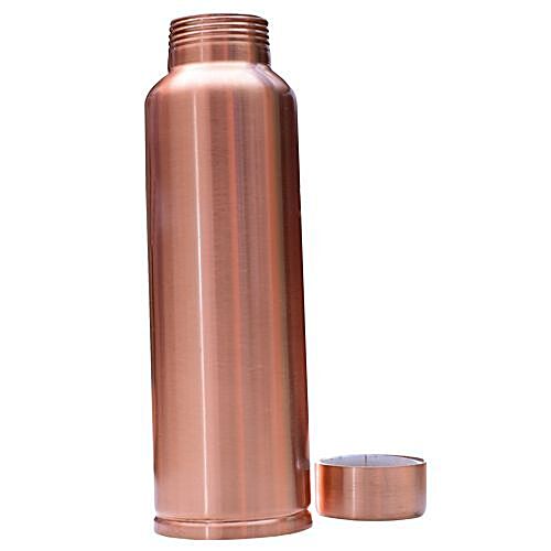 Copper Water Bottle Plain Matt Finish