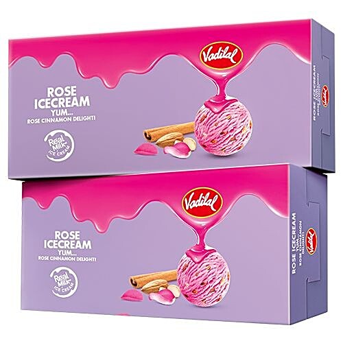 Rose ice online cream