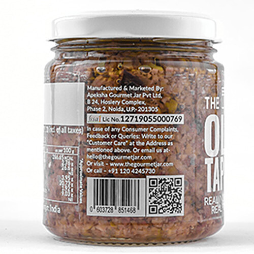 The Gourmet Jar Spread - Olive Tapenade, With Kalamata Olives, 115 g  No Trans Fat