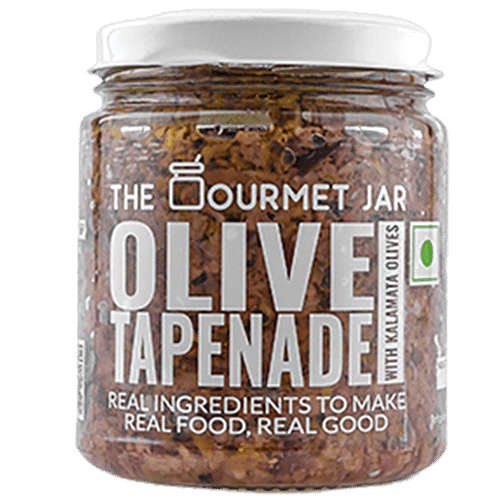 The Gourmet Jar Spread - Olive Tapenade, With Kalamata Olives, 115 g  No Trans Fat