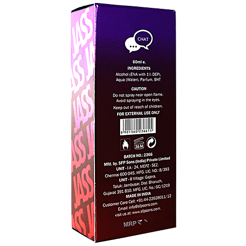 Buy Jass Chat Perfume Spray For Unisex Online At Best Price Of Rs 250 