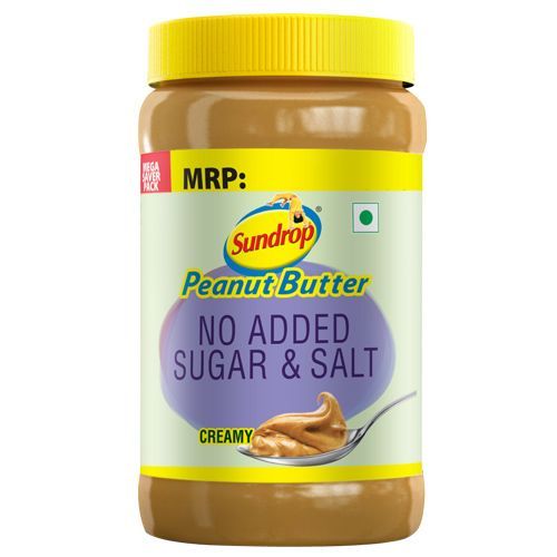Buy Sundrop Peanut Butter Creamy No Added Sugar Salt 924 ...