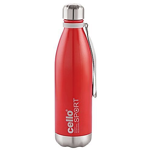 Buy Cello Water Flask Stainless Steel Scout Vacuum Insulated Red Online At Best Price Bigbasket