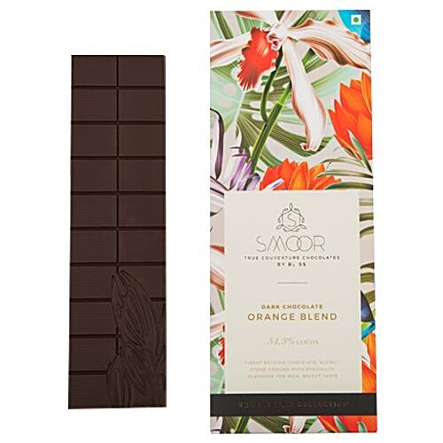 Buy Smoor Mayan Bar - Dark Chocolate, With Orange Blend Online at Best ...