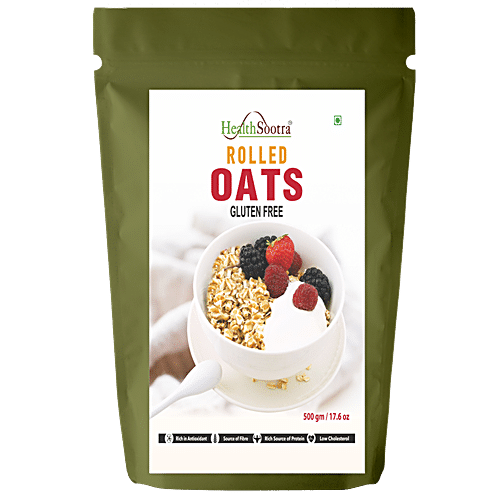 Buy Healthsootra Oats - Rolled Online at Best Price of Rs null - bigbasket