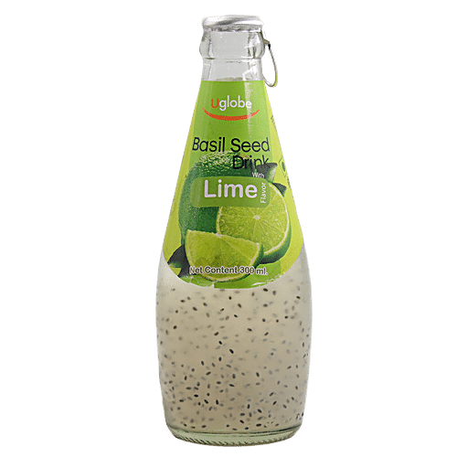 Buy U Globe Basil Seed Drink Lime Online at Best Price of Rs