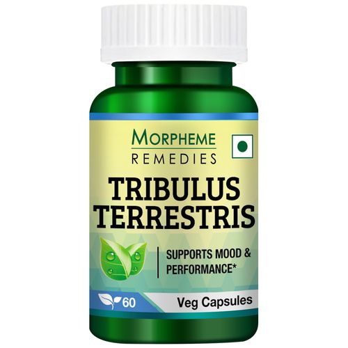 Buy Morpheme Remedies Capsules Tribulus Terrestris 500 Mg Veg