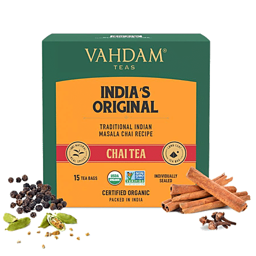 Buy Vahdam Organic Original Masala Long Leaf Chai Tea Online At Best Price Bigbasket