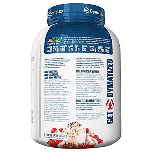 Buy Dymatize Whey Protein 100 Strawberry Blast Elite Online At Best Price Of Rs 8899 3477