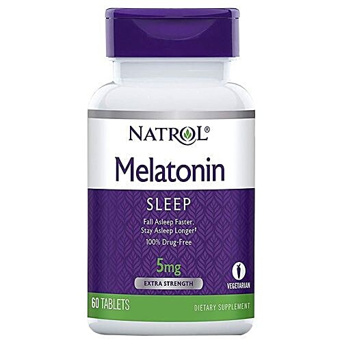 Buy Natrol Tablets - Melatonin, 5 mg Online at Best Price of Rs null ...