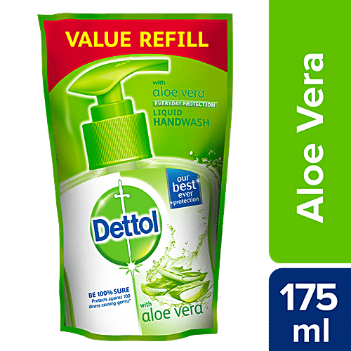 Buy Dettol Liquid Handwash With Aloe Vera Protects Against 100 Illness Causing Germs Online 7857