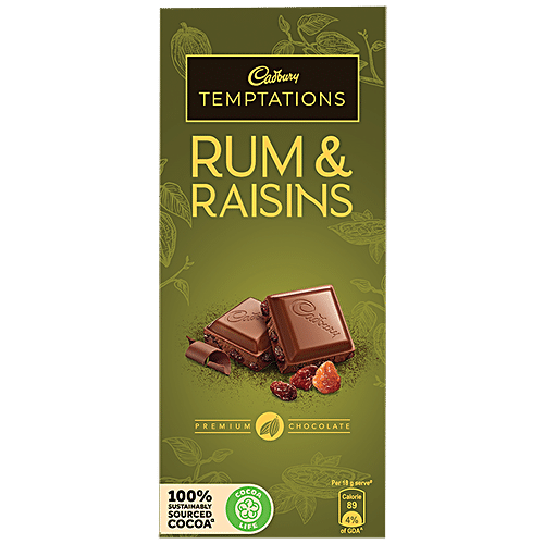 Buy Cadbury Temptations Chocolate - Rum & Raisin Online At Best Price ...