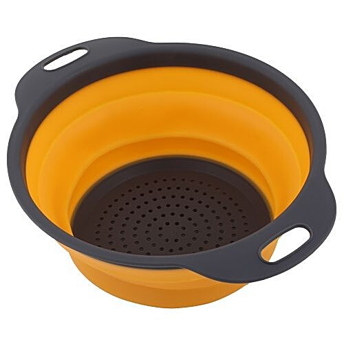 Buy DP Silicone Strainer - Yellow, Small, B 154 Online at Best Price ...