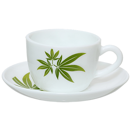 Buy LaOpala Chai/Tea Cup Set - Opalware, Lush Greens, Princess