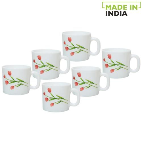 Buy online Laopala Opalware Cup With Saucer (set Of 12 Pcs) from