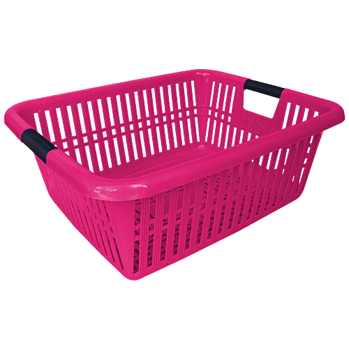 Buy Princeware Kitchen Multiutility Plastic Tray - Pink, Maharaja ...