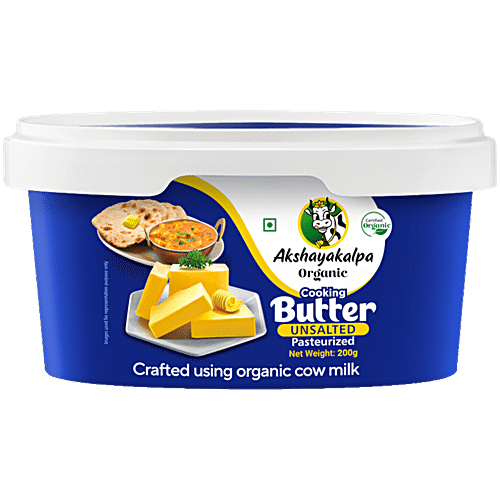 Buy Akshayakalpa Organic Cooking Butter - Unsalted Online At Best Price ...