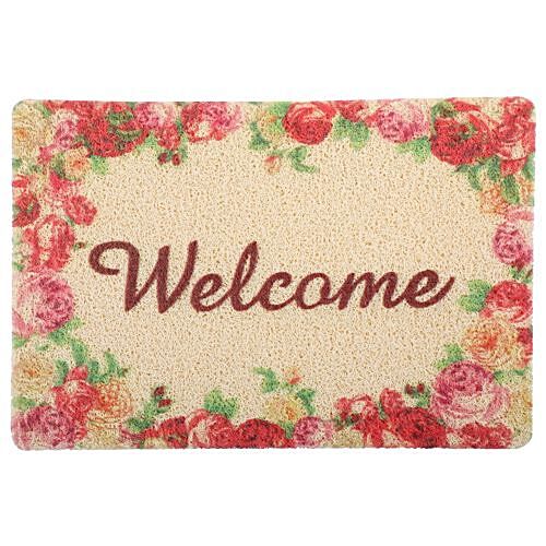 Buy Dp Door Mat Multicolour Floral Print Mc Bb 567 9 Online At