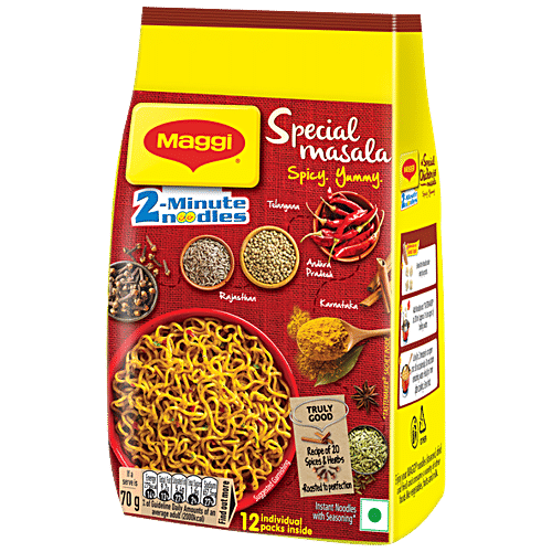 Buy Maggi 2 Minute Instant Noodles Special Masala Online At Best