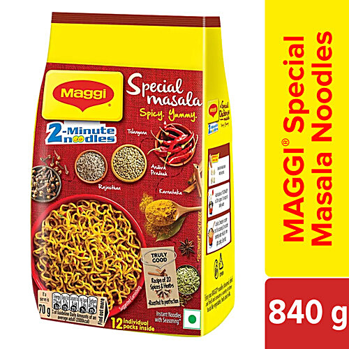 Buy MAGGI 2-Minute Instant Noodles - Special Masala Online At Best ...