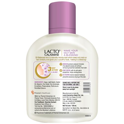 Buy Lacto Calamine Daily Face Care Lotion - Oily Skin Online at Best Price - bigbasket
