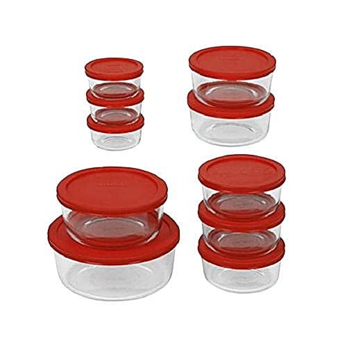 Buy Pyrex Storage Containers With Lids Online at Best Price of Rs 3218 ...