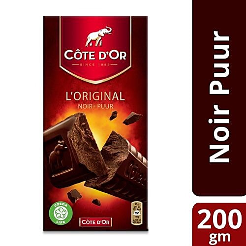 Buy Cote D Or Chocolate Bar - Noir Puur Online at Best Price of Rs 350 ...