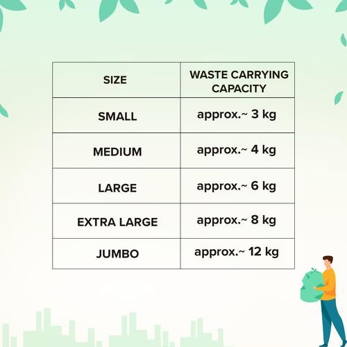 Buy Pearl Luxury Bio Degradable Garbage Bags - XL Online at Best Price of  Rs 135 - bigbasket