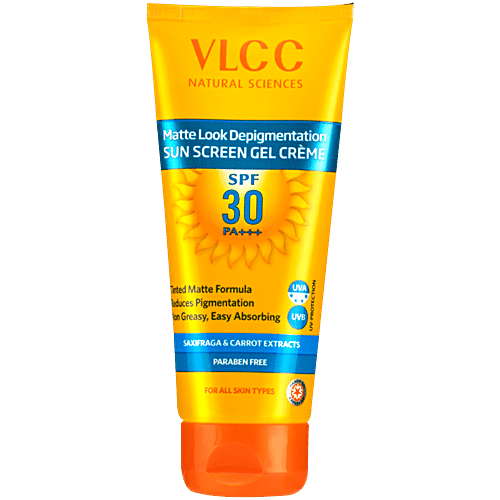 Buy VLCC Matte Depigmentation Look SPF 30 Sunscreen Gel Cream, Matte ...