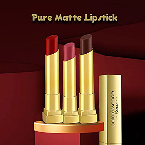 coloressence maroon lipstick