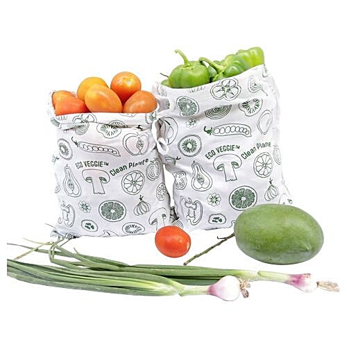 natural home veggie bags