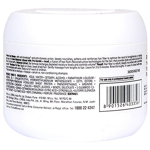 Buy LOreal Professionnel X-Tenso Care Straight Masque Online at Best ...