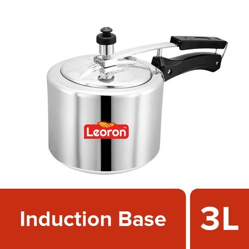 Buy Leoron by Srushti Gold Aluminium Inner Lid Pressure Cooker ...