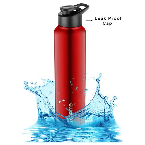 Buy BB Home Frost Stainless Steel Water Bottle With Sipper Cap - Dark Red  Online at Best Price of Rs 1419.3 - bigbasket