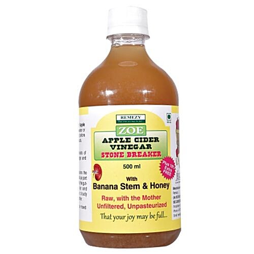 Apple cider vinegar with honey and deals water for kidney stones