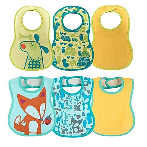 Buy Chicco Baby Bib - Blue & Yellow, 6m+ Online at Best Price of Rs 899 ...