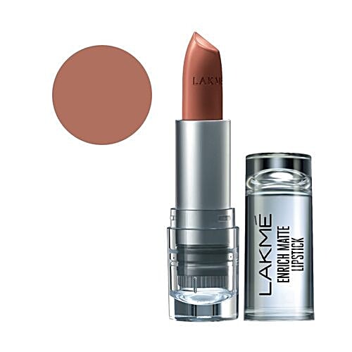 lakme enrich matte lipstick bm10