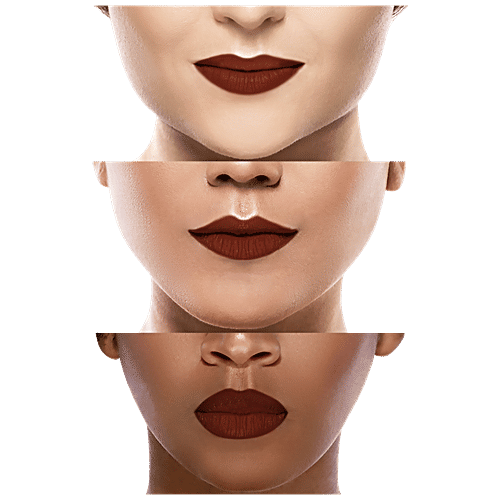 elle 18 matte lipstick belgian brown