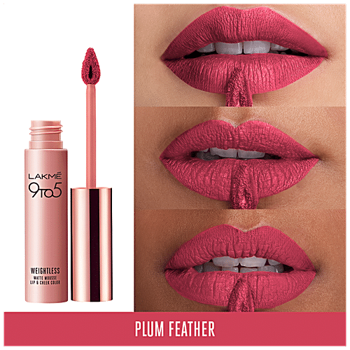 plum feather lakme 9 to 5